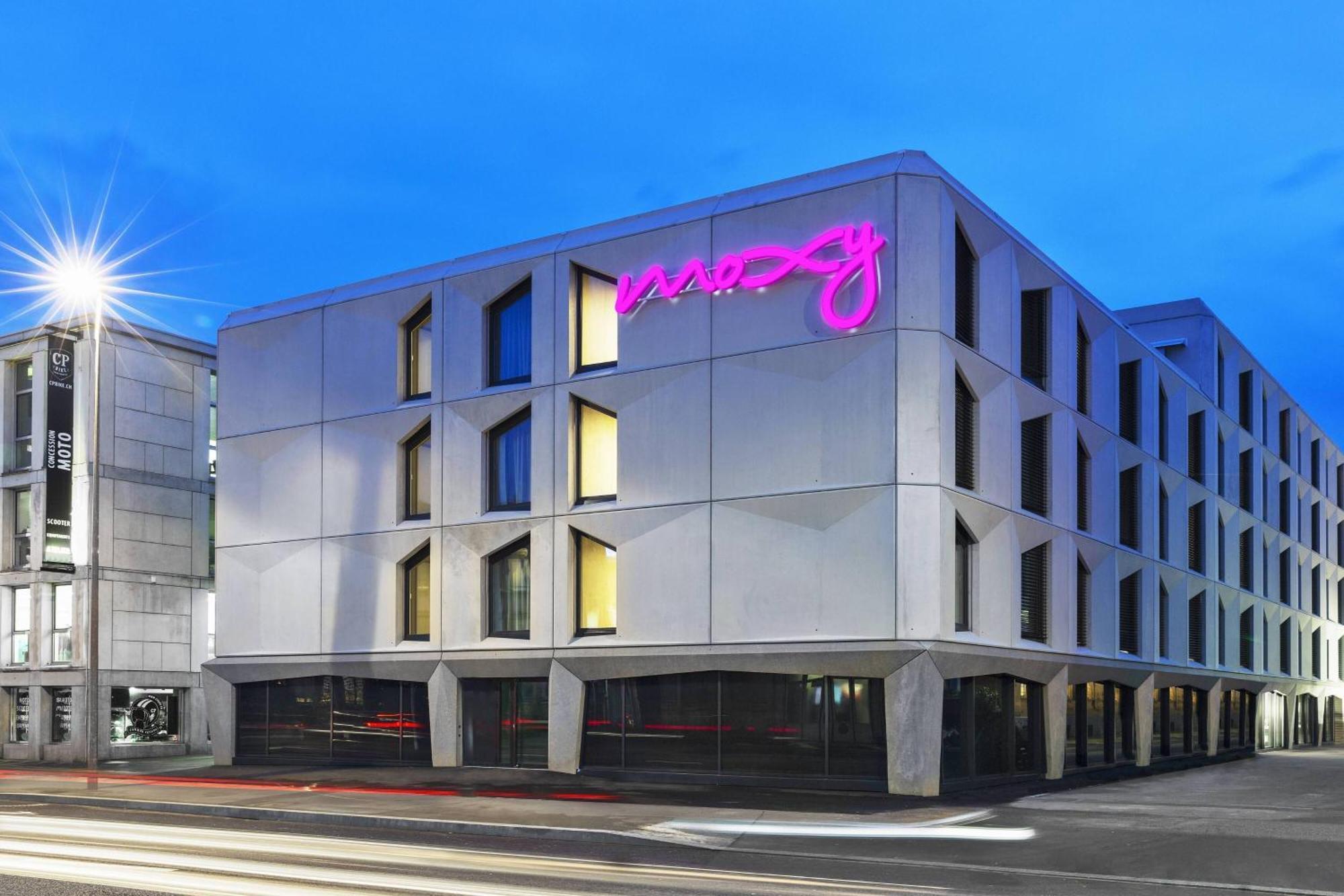 Moxy Lausanne City Hotel Exterior photo